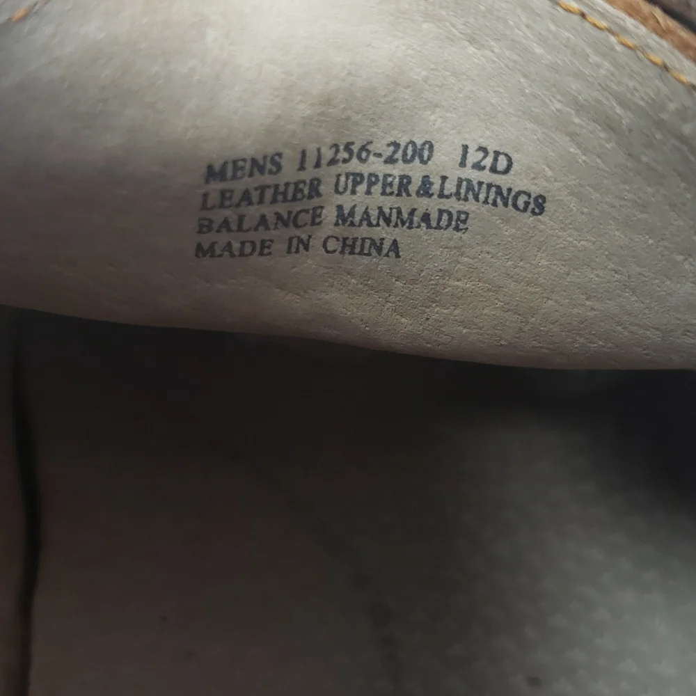 Florsheim Brown Leather Oxfords‎ Size 12 D Lace Up Square Toe